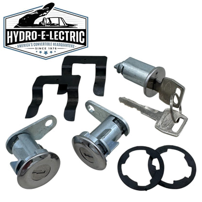 Ignition & Door Lock Set with Keys 1965-1969 Ford Car