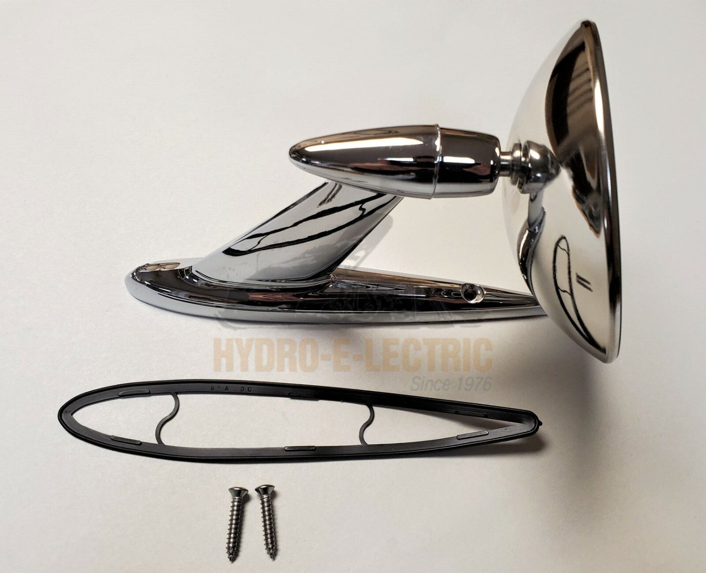 NEW 1952-1956 Ford Car All Models- Exterior Rear View Mirror with FoMoCo Script