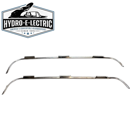 Fender Skirt Trim- Pair Left & Right Sides- 1971-1976 Chevrolet Impala & Caprice