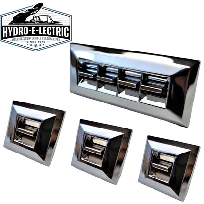 Window Switch Set- 4 Button & 3 Singles for 1971-1977 Chevrolet Impala & Caprice