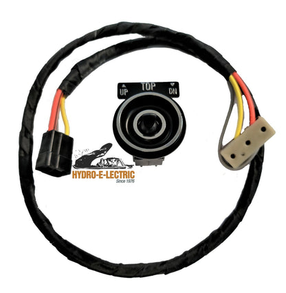 Convertible Top Switch, Bezel & Wiring Harness 1970-1972 Chevrolet Chevelle