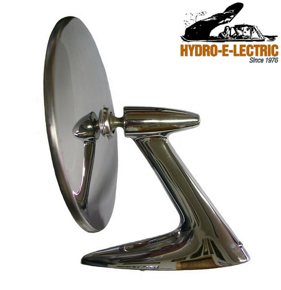 1959 1960 Oldsmobile Exterior Outside Side View Mirror - Chrome NEW
