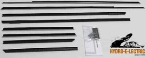 Beltline Weather Strip Felt 8 Piece Kit, 1963-1964 Chevrolet Impala Convertible