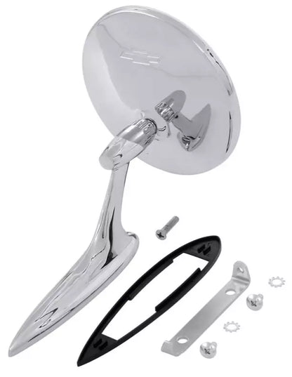Chrome Exterior Side View Mirror - Pair, 1963-1965 Chevrolet 
