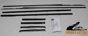 Beltline Weather Strip Felt 8 Piece Kit, 1964-1966 Ford Thunderbird 2 Door Hardtop