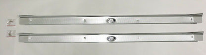 Sill Scuff Plates - Pair, 1964-1967 GM A Body 2 Door, GM Licensed
