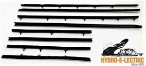 Beltline Weather Strip Felt 8 Piece Kit, 1966-1967 Buick Skylark Convertible