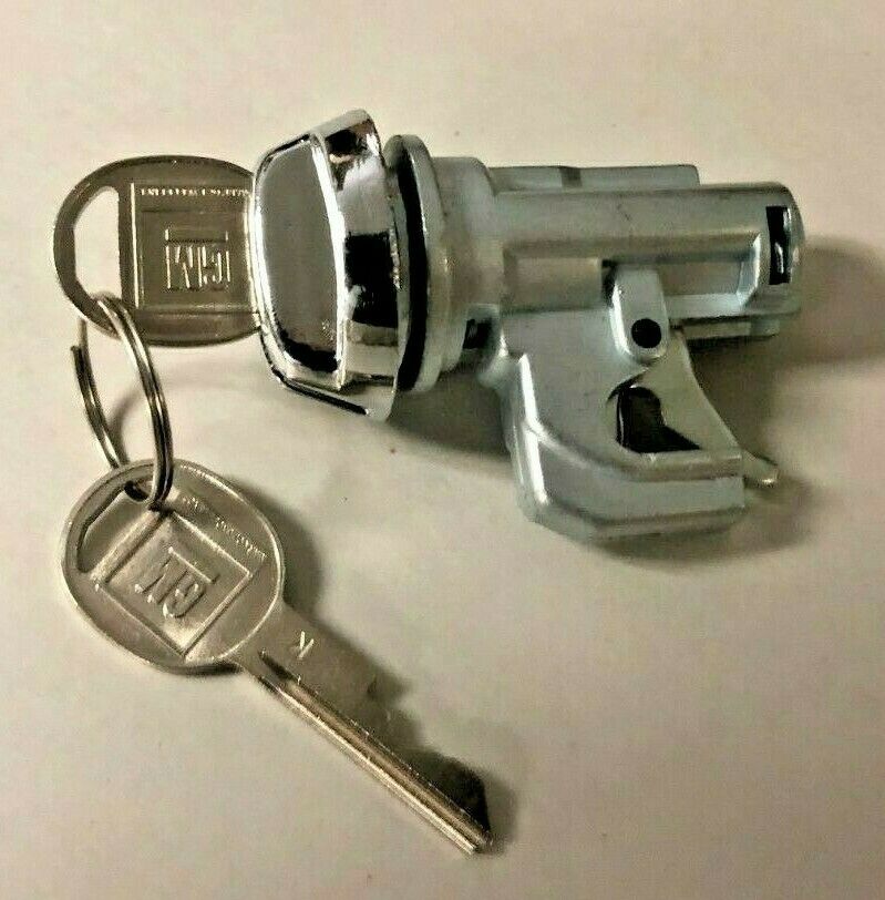 NEW 1968-1976 Impala & Caprice Glove Box Compartment Lock & Latch- GM Keys