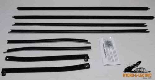 Beltline Weather Strip Felt 8 Piece Kit, 1969-1972 Pontiac GTO Convertible