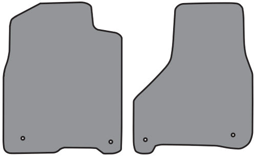 2013-2018 Ram 2500 Reg Cab Floor Mat 2pc Cutpile (P610F)