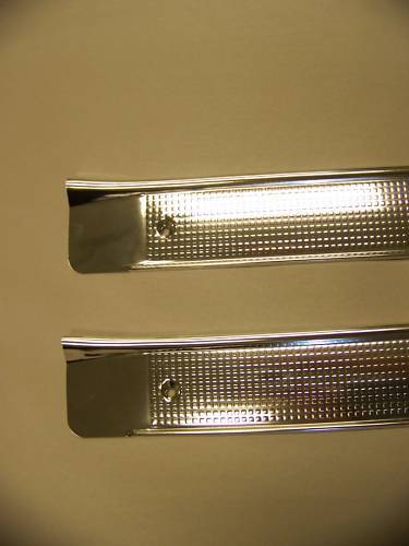 Sill Scuff Plates - Pair, 1971-1976 Cadillac 2 Door