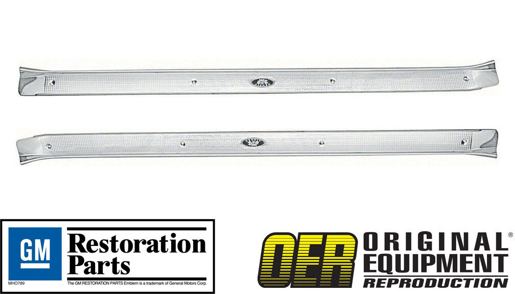 Sill Scuff Plates - Pair, 1971-1976 GM