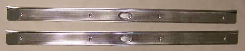 Sill Scuff Plates - Pair, 1971-1976 Cadillac 2 Door
