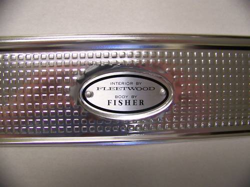 Sill Scuff Plates - Pair, 1971-1976 Cadillac 2 Door