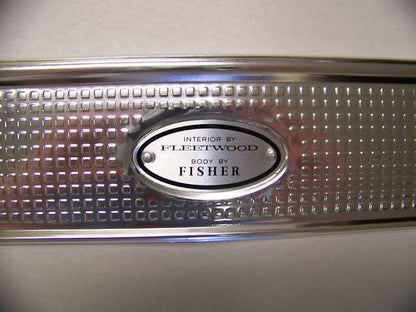 Sill Scuff Plates - Pair, 1971-1976 Cadillac 2 Door