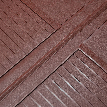 Floor Mats, Maroon Rubber, Set of 4 - Fits many 1973-1988 GM cars