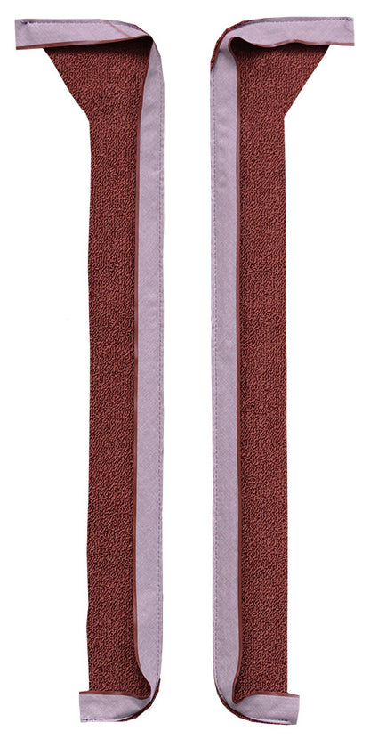 1969-1970 Cadillac DeVille Door Panel 2DR Coupe Inserts without Cardboard 2pc Carpet