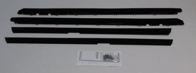 Beltline Weather Strip Felt 4 Piece Kit, 1984-1989 Corvette Coupe & Convertible