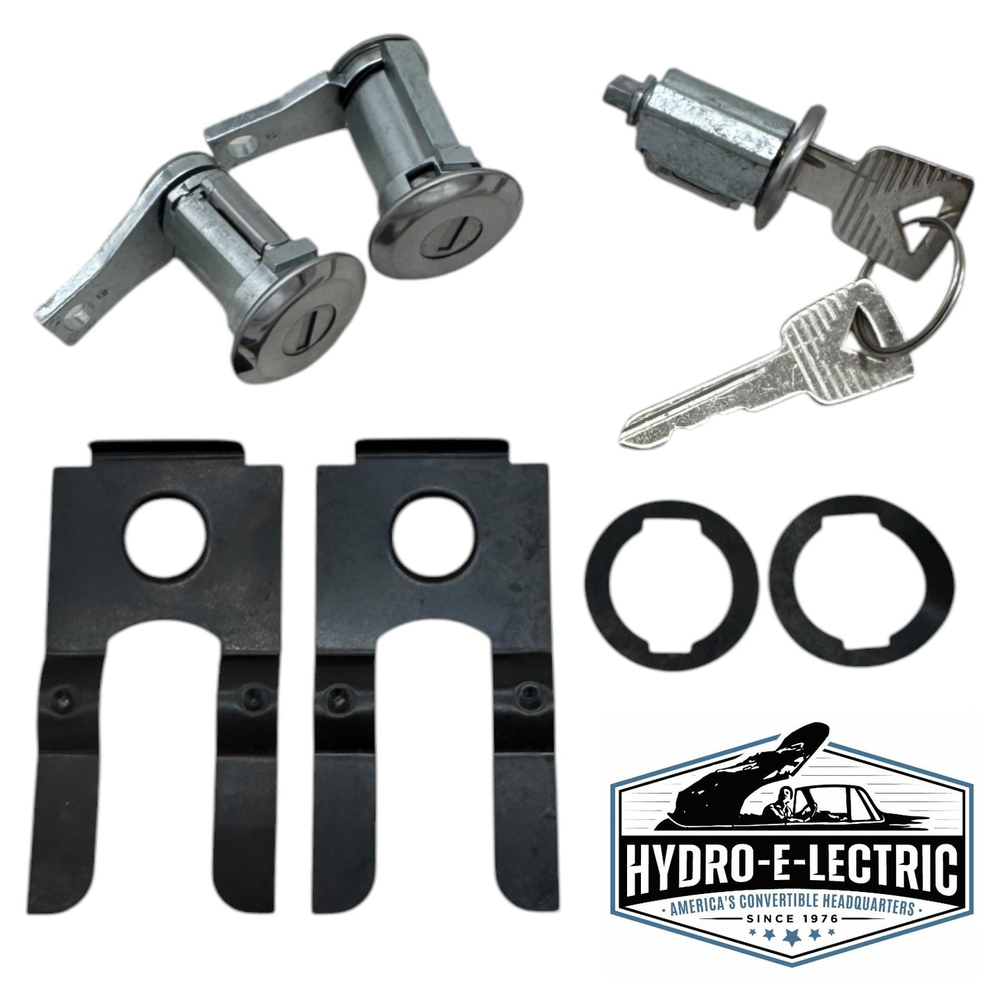 Ignition & Door Lock Set with Matching Keys, PY1554B