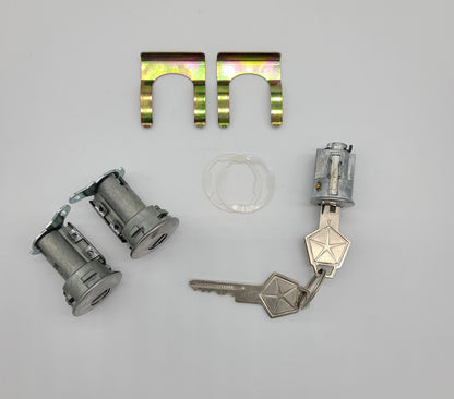 Ignition and Door Lock Set with Chrysler Keys, PY020A