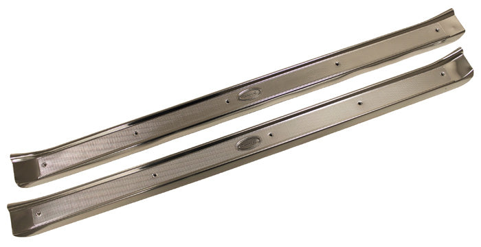 Sill Scuff Plates - Pair, 1965-1966 Cadillac All 2 Door Models
