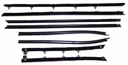 Convertible Deluxe Weather Strip 24 piece Kit, 1968 Oldsmobile Cutlass