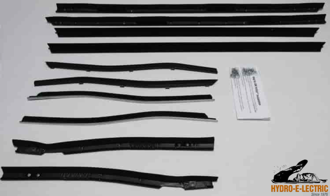 Beltline Weather Strip Felt Kit, 1975-1976 Cadillac Eldorado Convertible