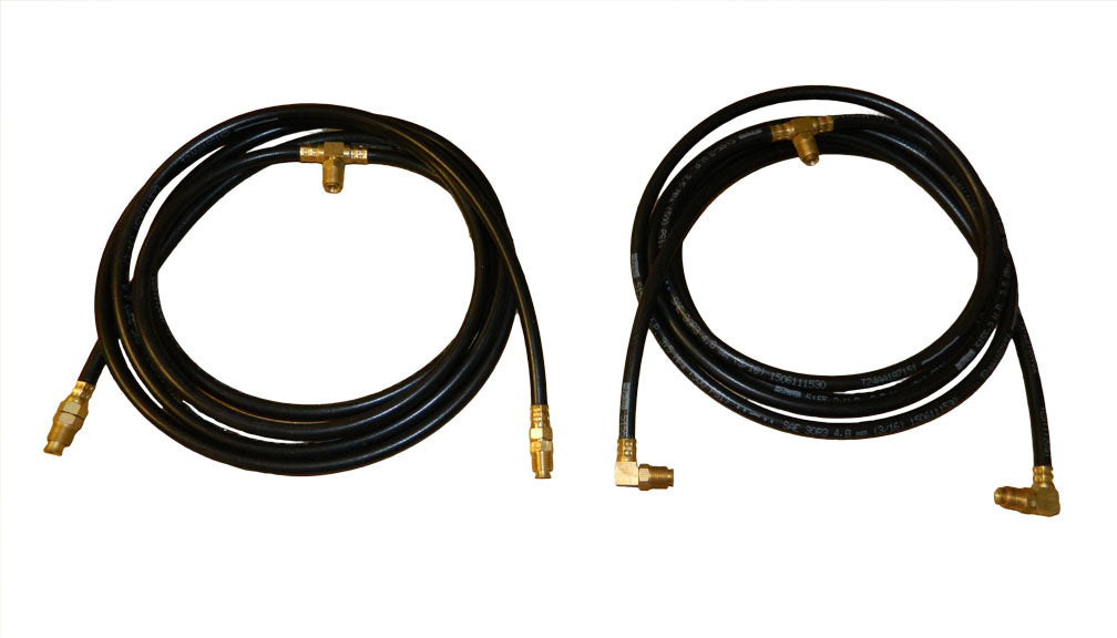 Upper and lower hydraulic hose set
Fittings attached
Made in USA