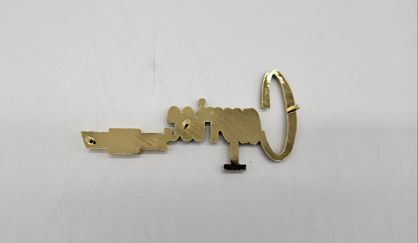 Trunk Emblem, Gold 1972-1975 Chevrolet Caprice