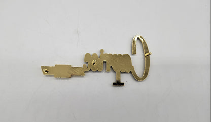 Trunk Emblem, Gold 1972-1975 Chevrolet Caprice