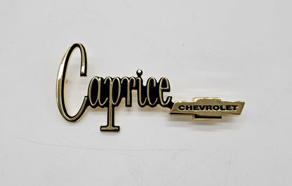Trunk Emblem, Gold 1972-1975 Chevrolet Caprice