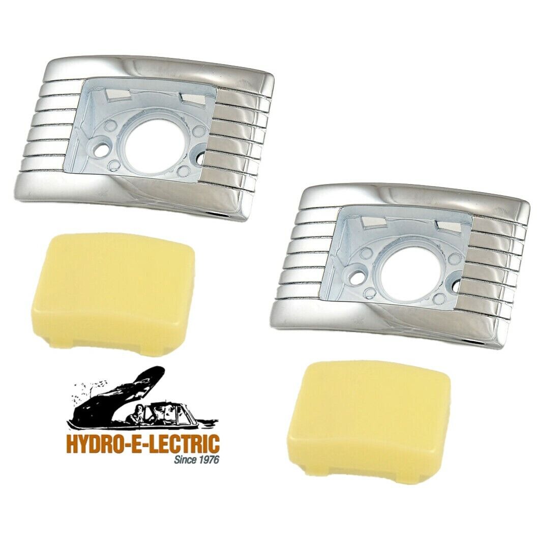 Courtesy Light Housing and Lenses, Pair - 1954-1970 Buick & Oldsmobile Convertible