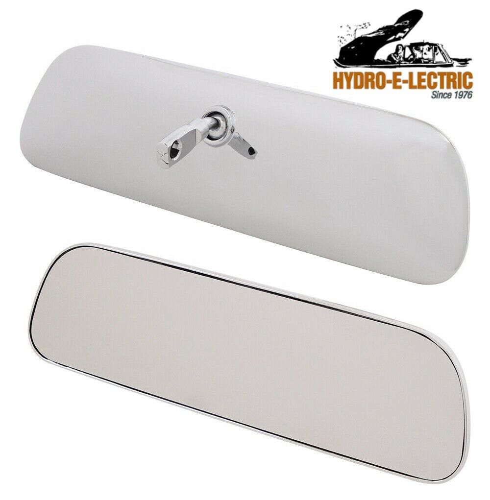 Interior Rear View Mirror, Chrome