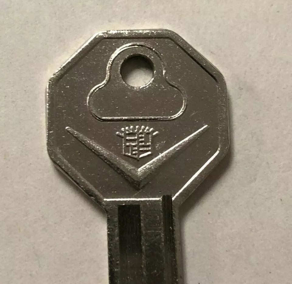 Ignition & Door Lock set- NOS Cadillac Keys, 1959-1965 Cadillac Sedan PY218AC