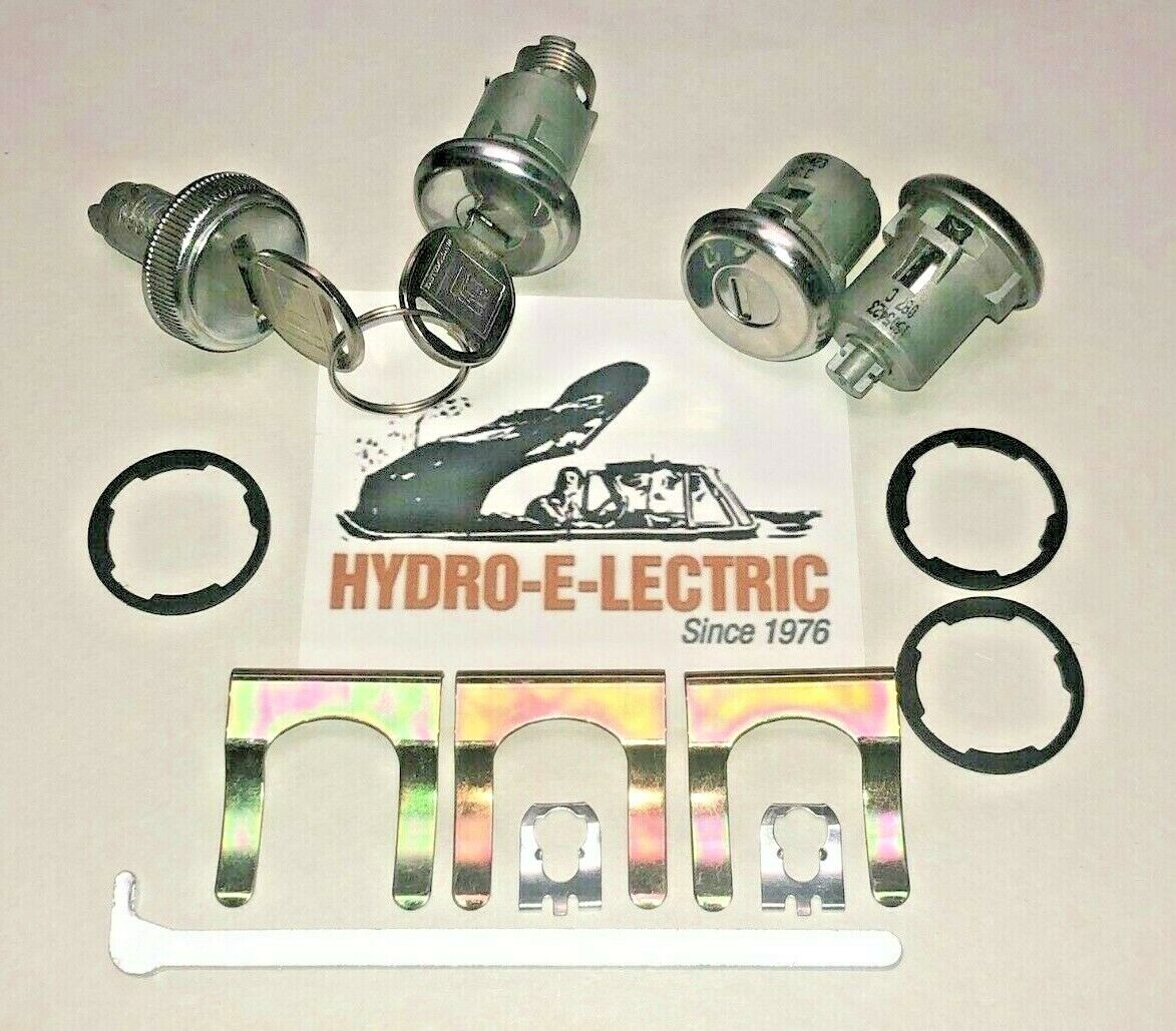 Door, Trunk & Glove Box Lock Set with GM Keys, PY135G