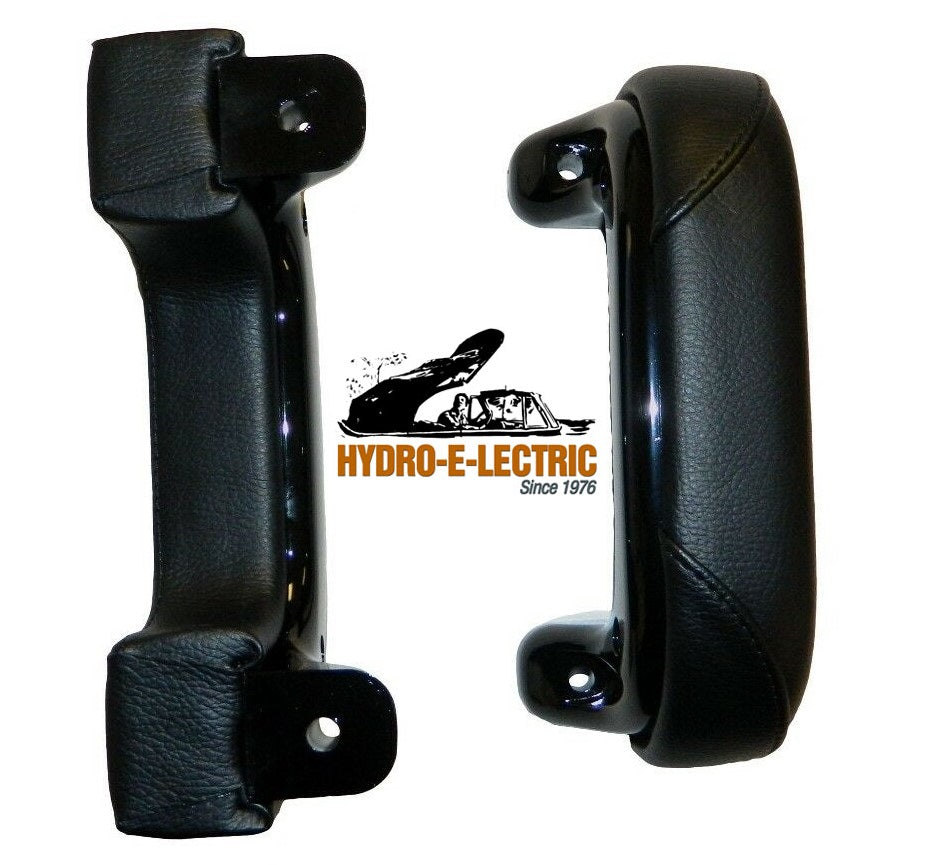 1947-1954 Chevrolet & GMC Truck Black Upholstered Arm Rests- Pair
