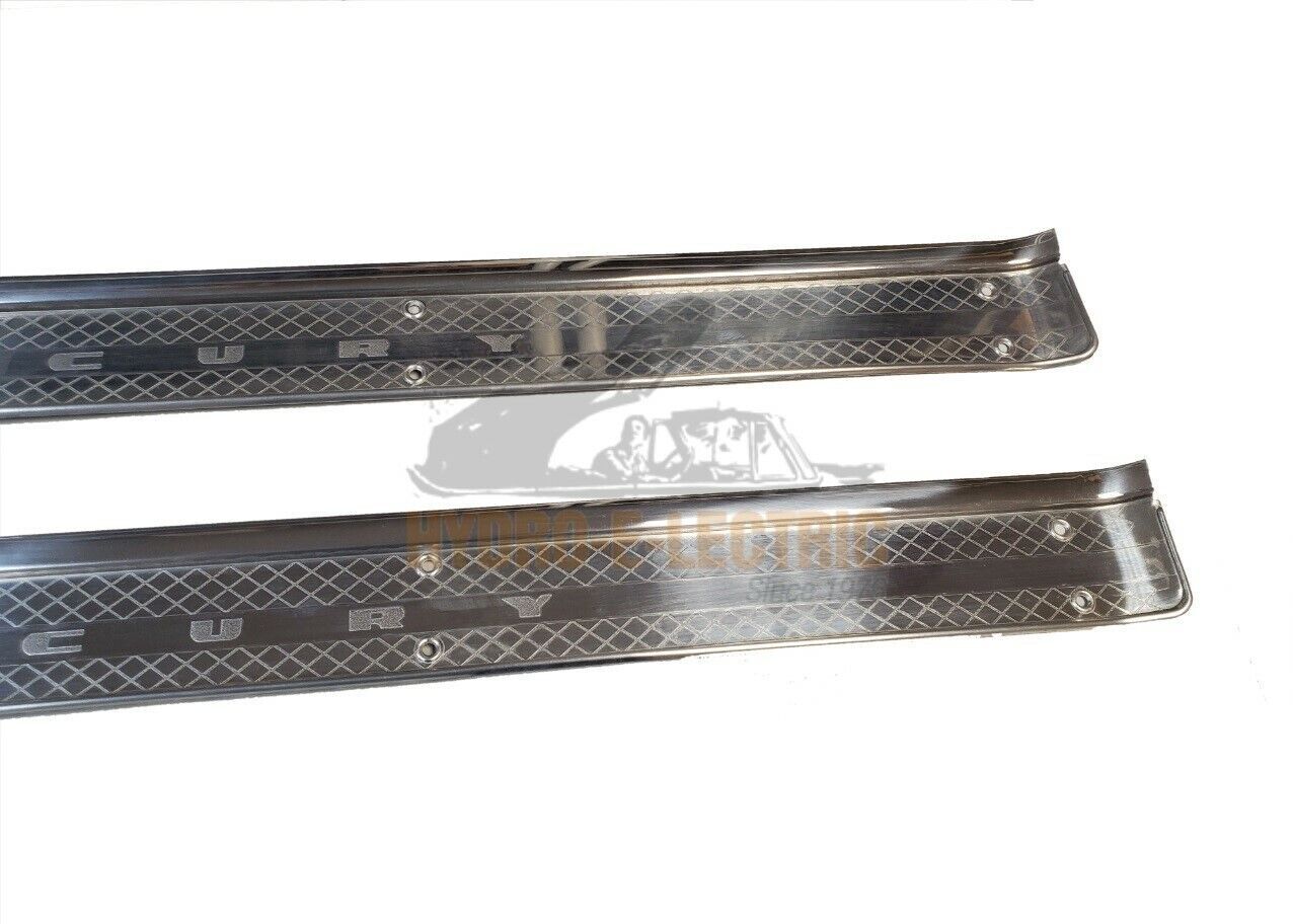 Sill Scuff Plates - Pair, 1952-1954 Mercury 2 Door