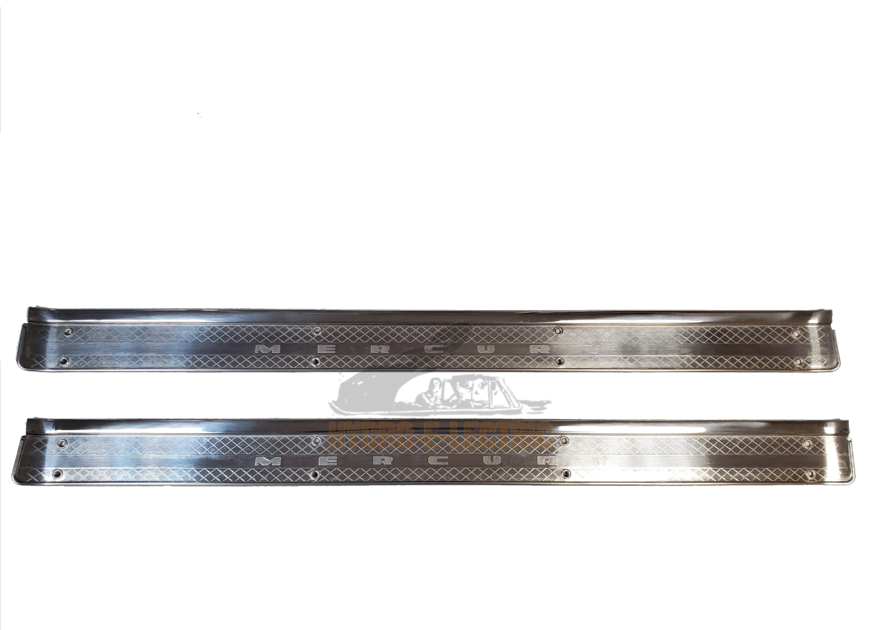 Sill Scuff Plates - Pair, 1952-1954 Mercury 2 Door
