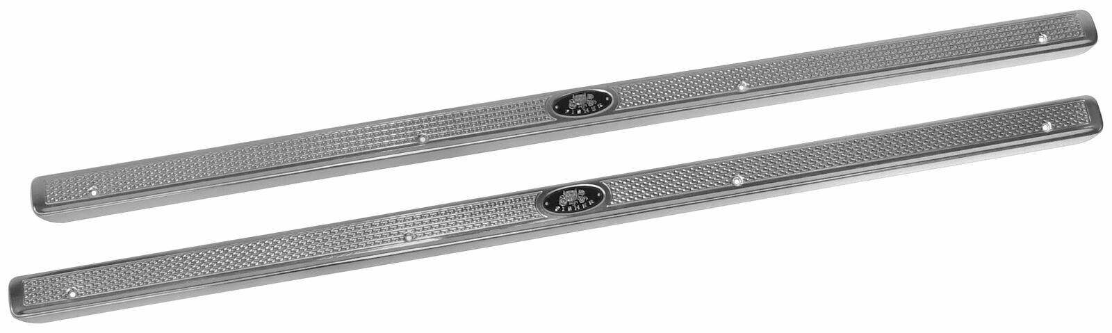 Sill Scuff Plates - Pair, 1955-1957 Chevrolet 2 Door Hardtop & Convertible