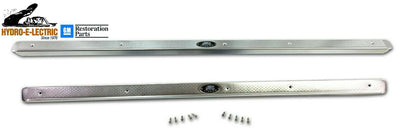 Sill Scuff Plates - Pair, 1958 Chevrolet & Pontiac 2 Door