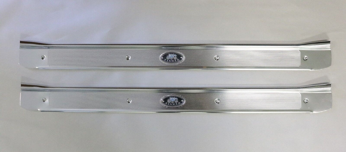 Sill Scuff Plates - Front Pair, 1968-1972 GM A Body 4 Door Hardtop